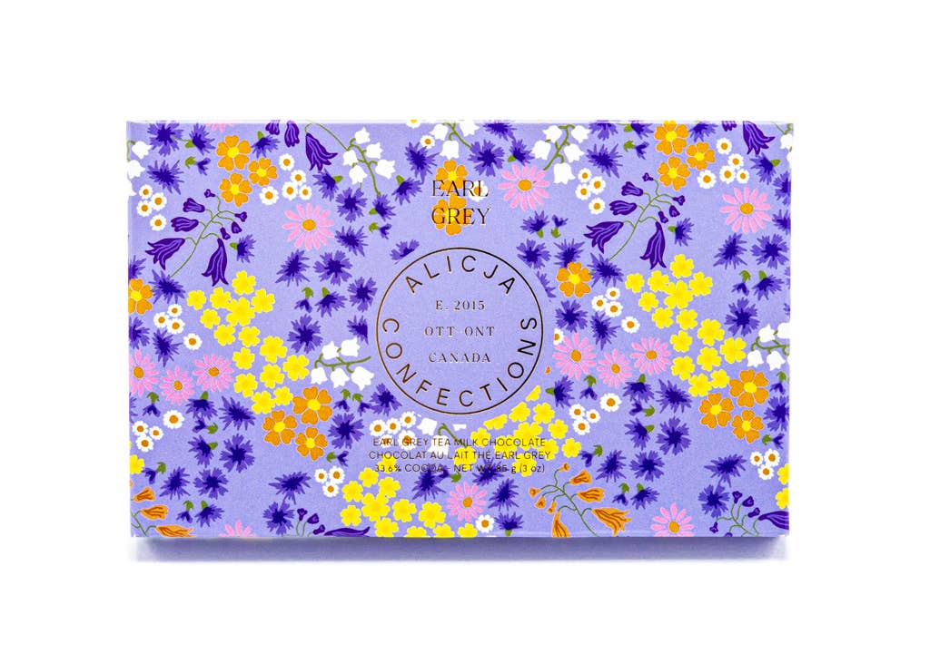 Earl Grey Milk Postcard Chocolate Bar