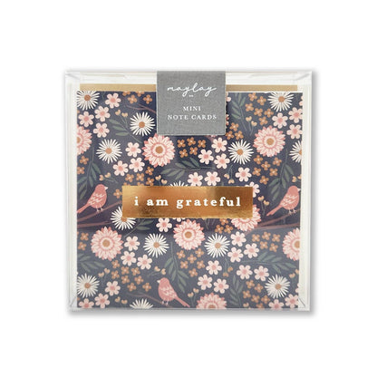 Florals Gratitude Mini Note Card Set