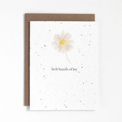 Plantable Card - Little Bundle Of Joy