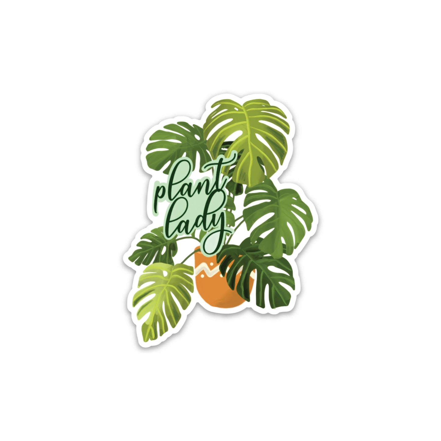 Plant Lady Matte Vinyl Sticker