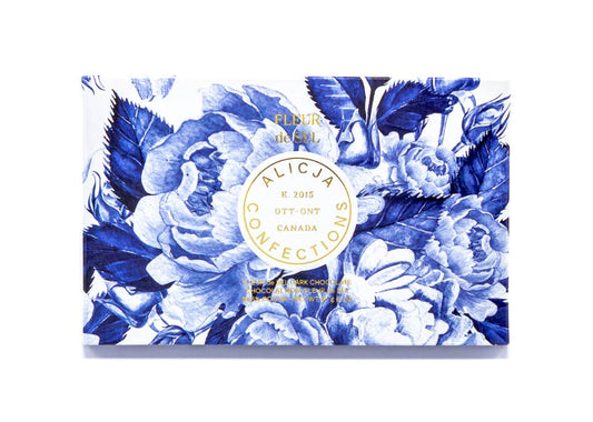 Fleur De Sel Vegan Dark Postcard Chocolate Bar