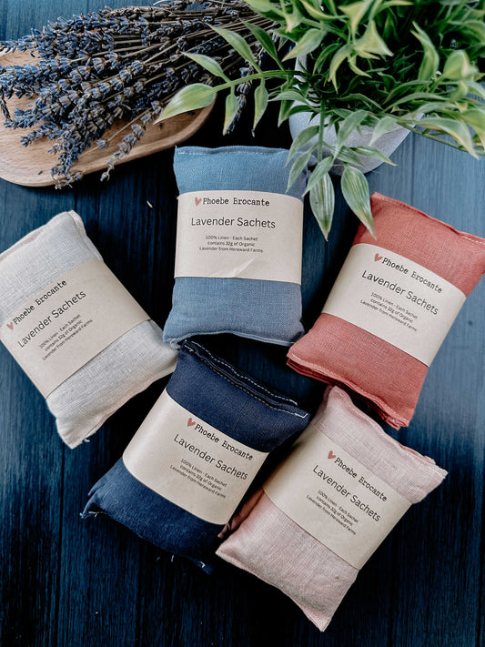 Linen Lavender Sachets